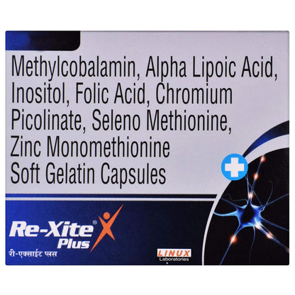Re-Xite Plus - Strip of 15 Capsules