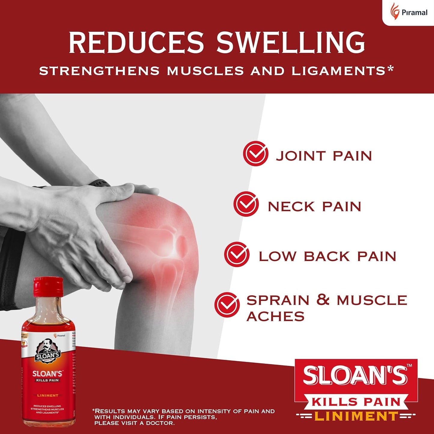 Sloan's Liniment | 100% Ayurvedic | Since 1901 | 71ml