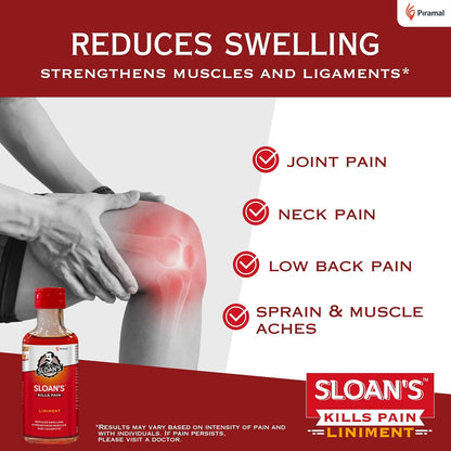 Sloan's Liniment | 100% Ayurvedic | Since 1901 | 71ml