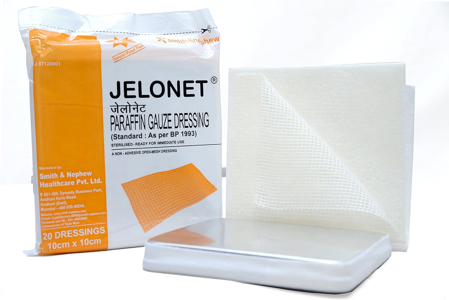 87120001 Jelonet 20's Tins
