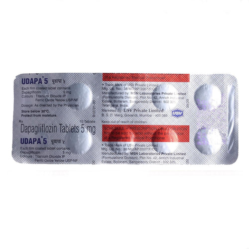UDAPA 5MG - Strip of 10 Tablets