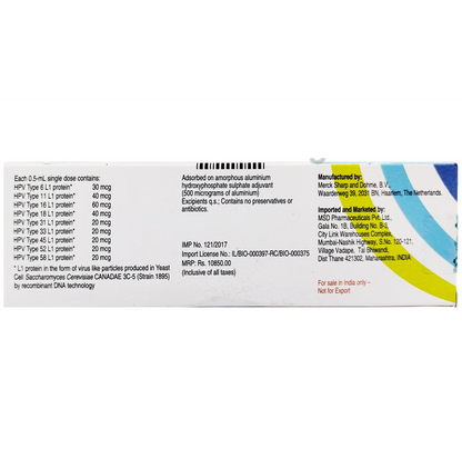 Gardasil 9 Injection
