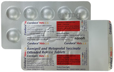 Cardace Meto 2.5 Tablet ER