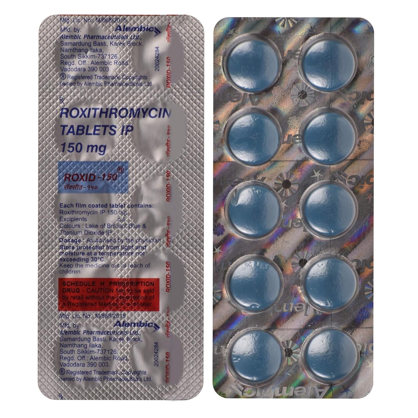 Roxid-150 - Strip of 10 Tablets