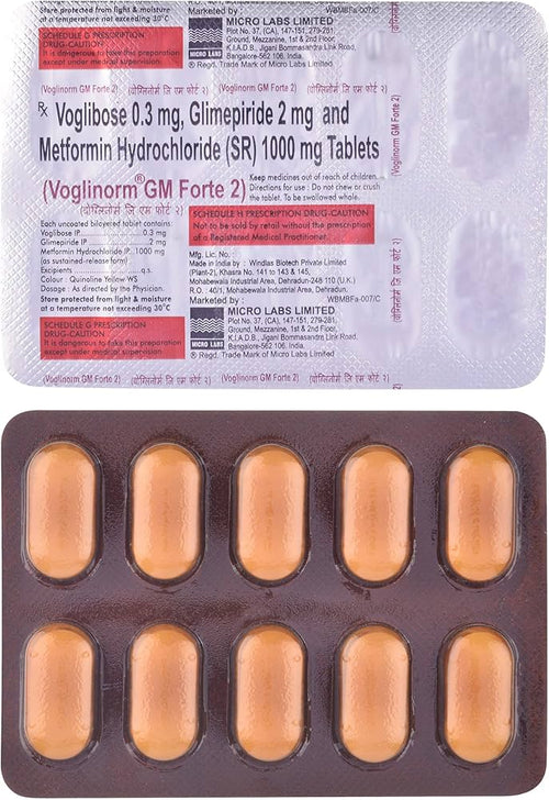 Voglinorm GM Forte 2 Tablet SR