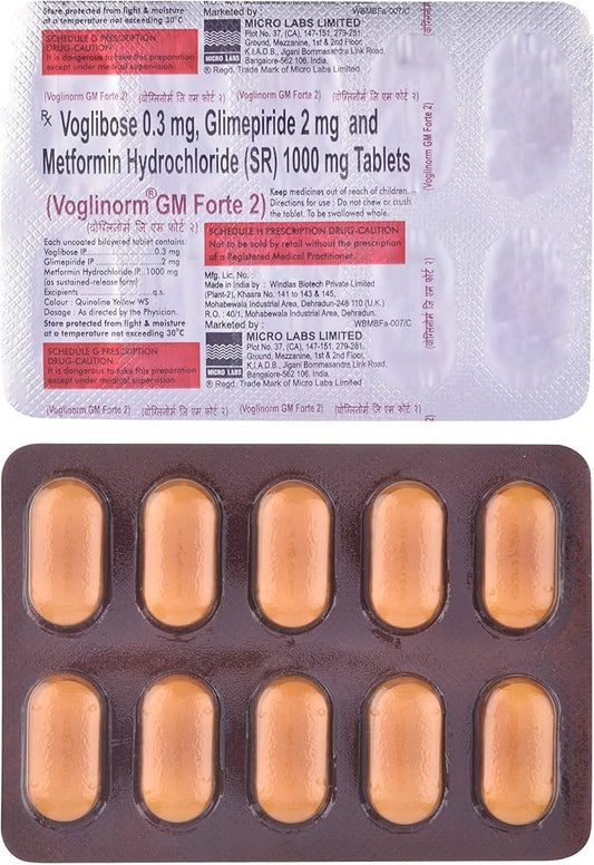 Voglinorm GM Forte 2 Tablet SR