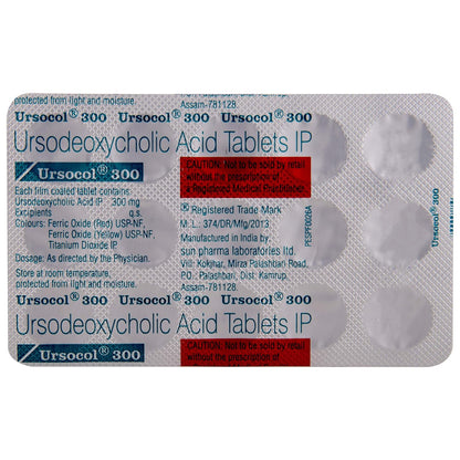 Ursocol 300 - Strip of 15 Tablets