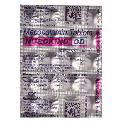 Nurokind OD - Strip of 20 Tablets