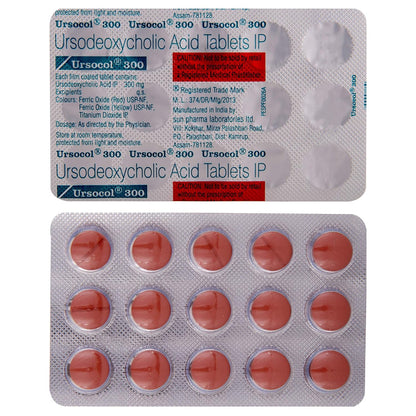 Ursocol 300 - Strip of 15 Tablets