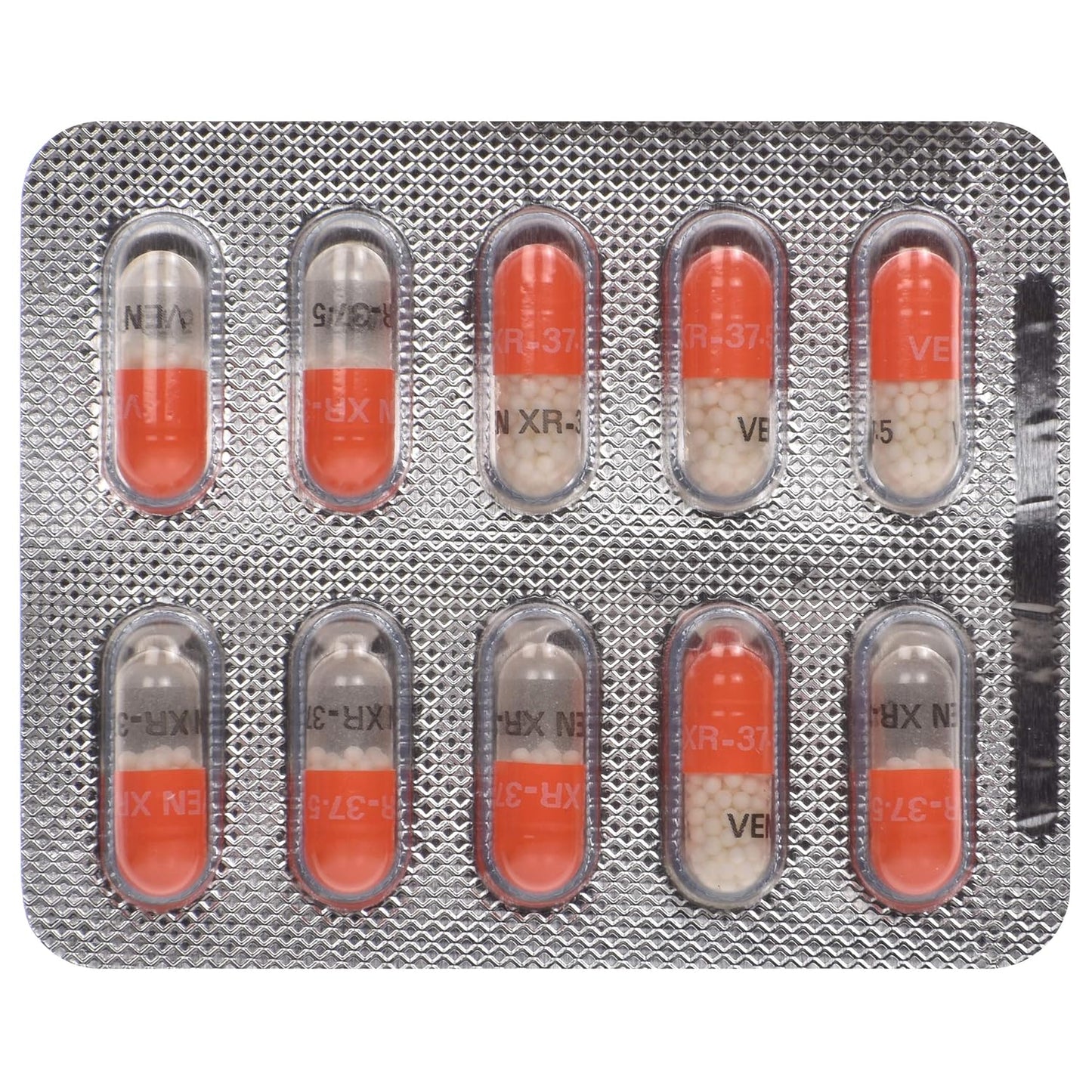 Venlor-XR 37.5 - Strip of 10 Capsules