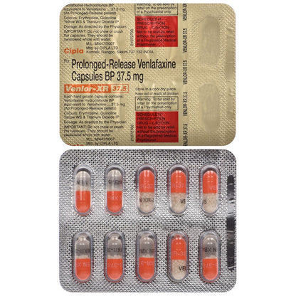 Venlor-XR 37.5 - Strip of 10 Capsules