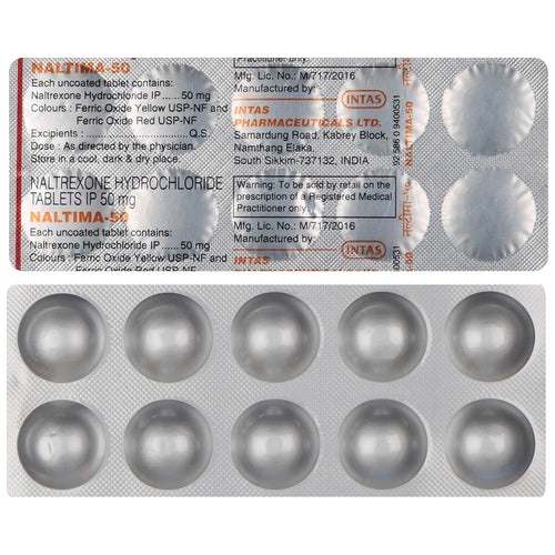 Naltima 50 - Strip of 10 Tablets