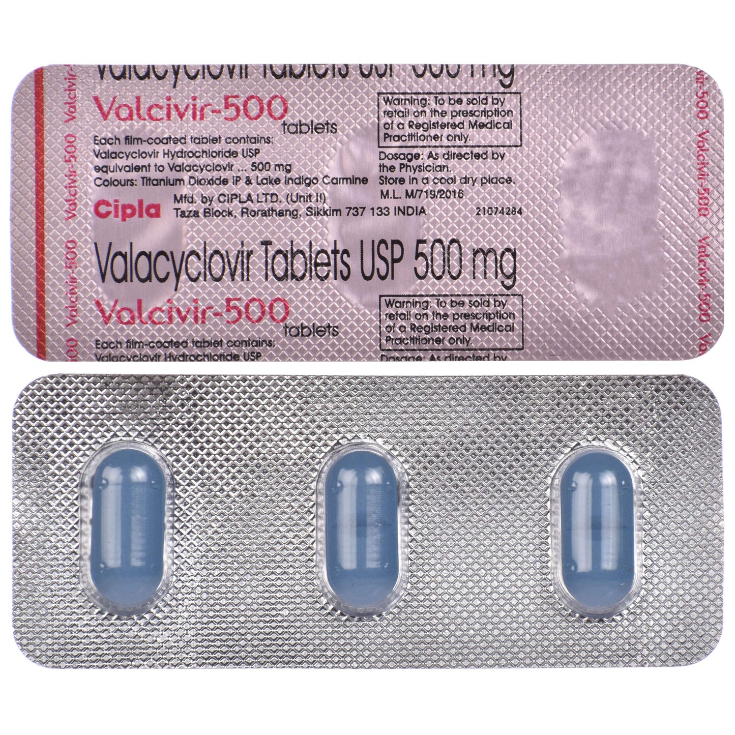 VALCIvir 500 Tablet