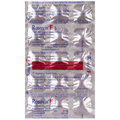 Rosuvas F5 - Strip of 15 Tablets