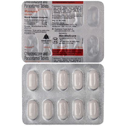 Myospas - Strip of 10 Tablets