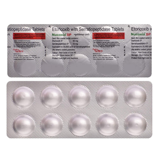 Nucoxia SP - Strip of 10 Tablets