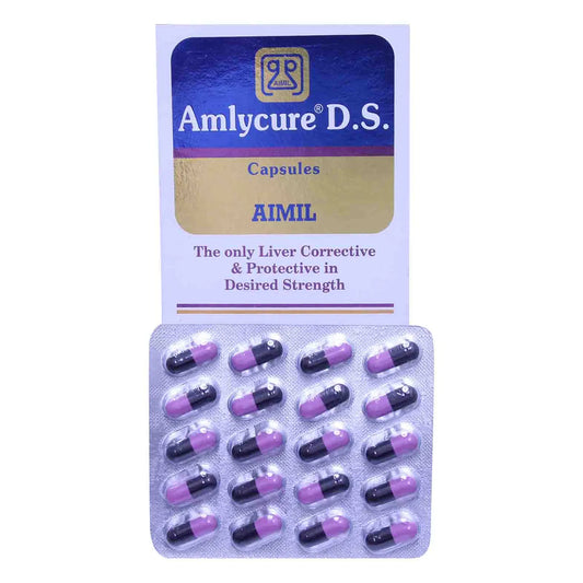 Aimil Amlycure D.S. Capsule | Liver Health Protector | Metabolism Booster