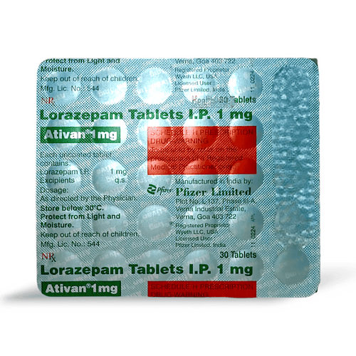 Ativan 1mg Tablet