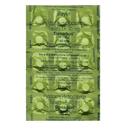 Benadon 40mg for Immunity, Mood Regulation & Protein Breakdown | Tablet