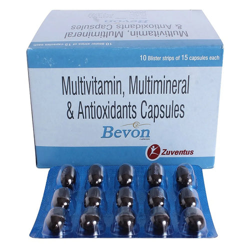 Bevon Capsule with Multivitamin, Multimineral & Antioxidants | For Nutrition Support