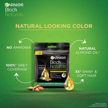 Garnier Black Naturals Shade 3 Brown Black