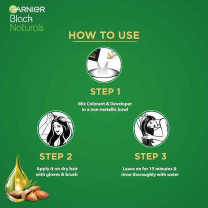 Garnier Black Naturals Shade 4 Natural Brown