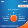 Cofsils Orange Flavour, 10 Lozenges