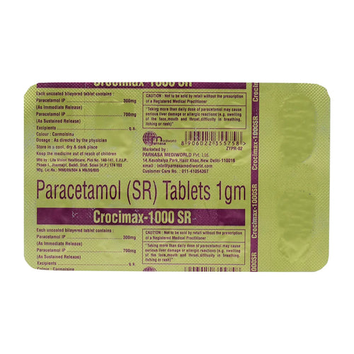 Crocimax 1000SR Tablet