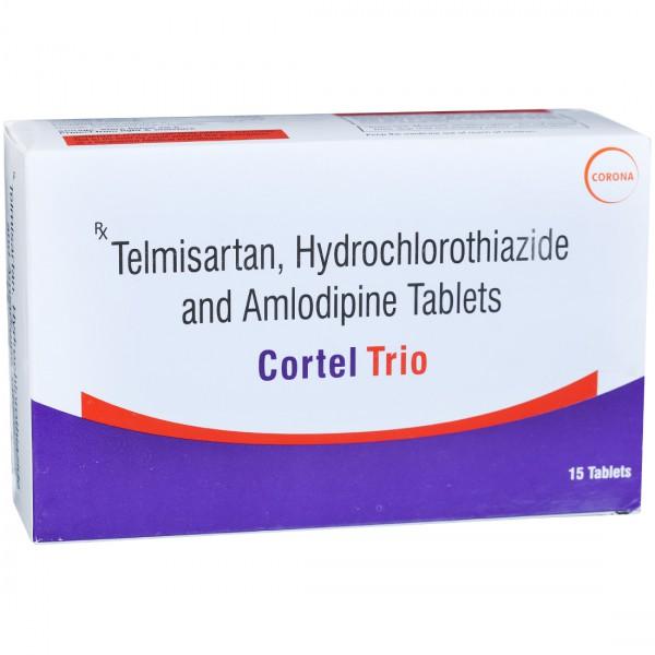 Cortel Trio 40mg/5mg/12.5mg Tablet