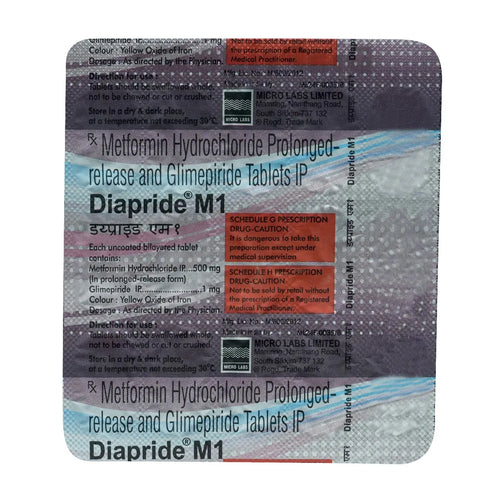 Diapride M1 Tablet PR
