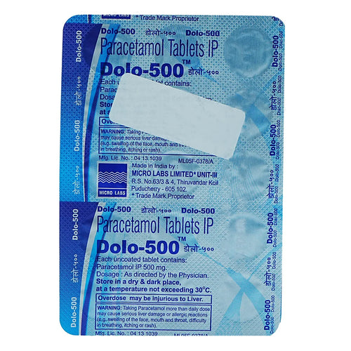 Dolo 500 Tablet