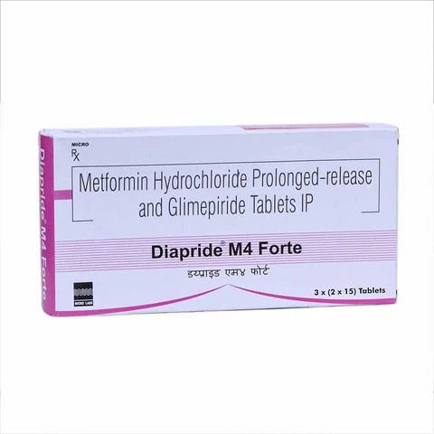 Diapride M4 Forte Tablet PR