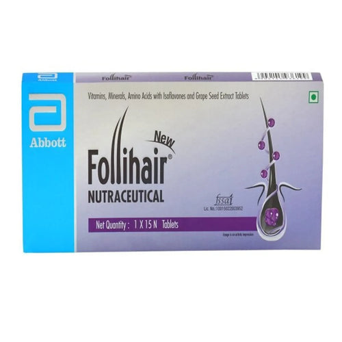 New Follihair Tablet | Strengthens, Stimulates & Nourishes Hair Follicles