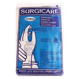 Gloves Surgicare 6.5, 1 Count