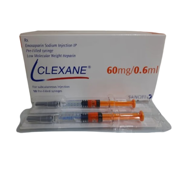 Clexane 60mg Injection (0.6ml Each)