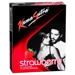 Kamasutra Strawberry Flavour Condoms