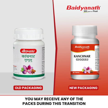 Baidyanath Kanchnar Guggulu (80 Tablets)