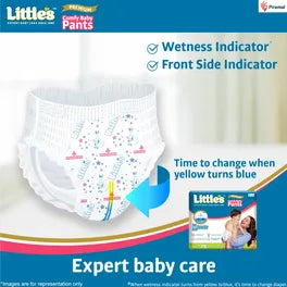 Little's  Comfy Baby Diaper Pants Small, 78 Count