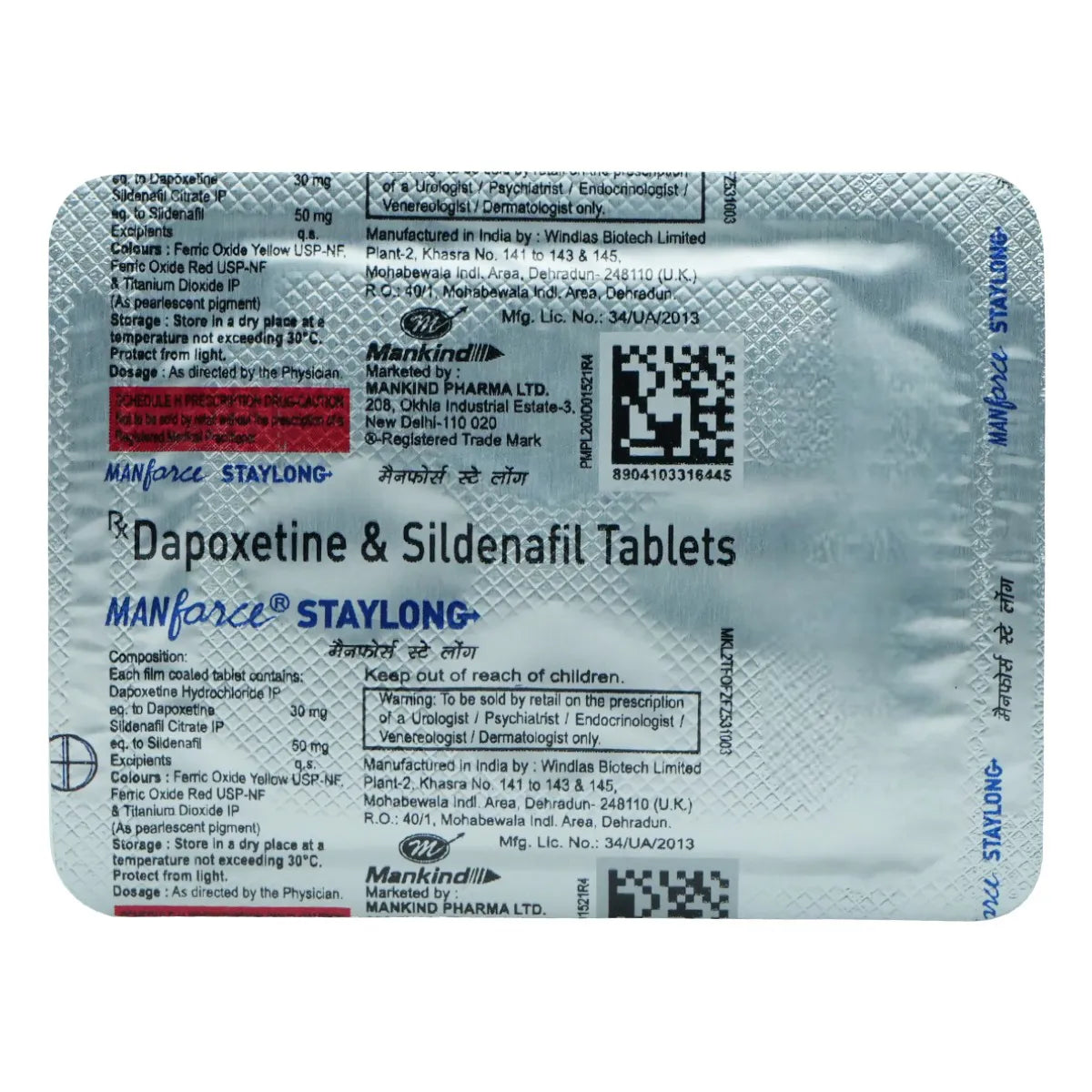 Manforce Staylong Tablet