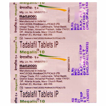 MEGALIS-10MG TAB