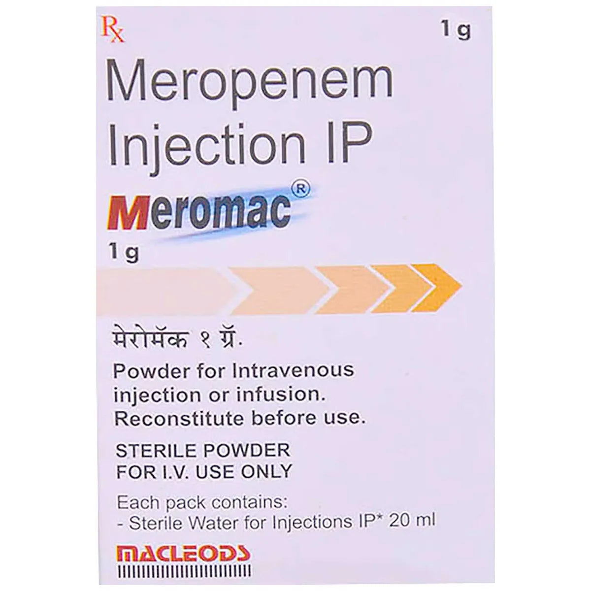 Meromac 1gm Injection