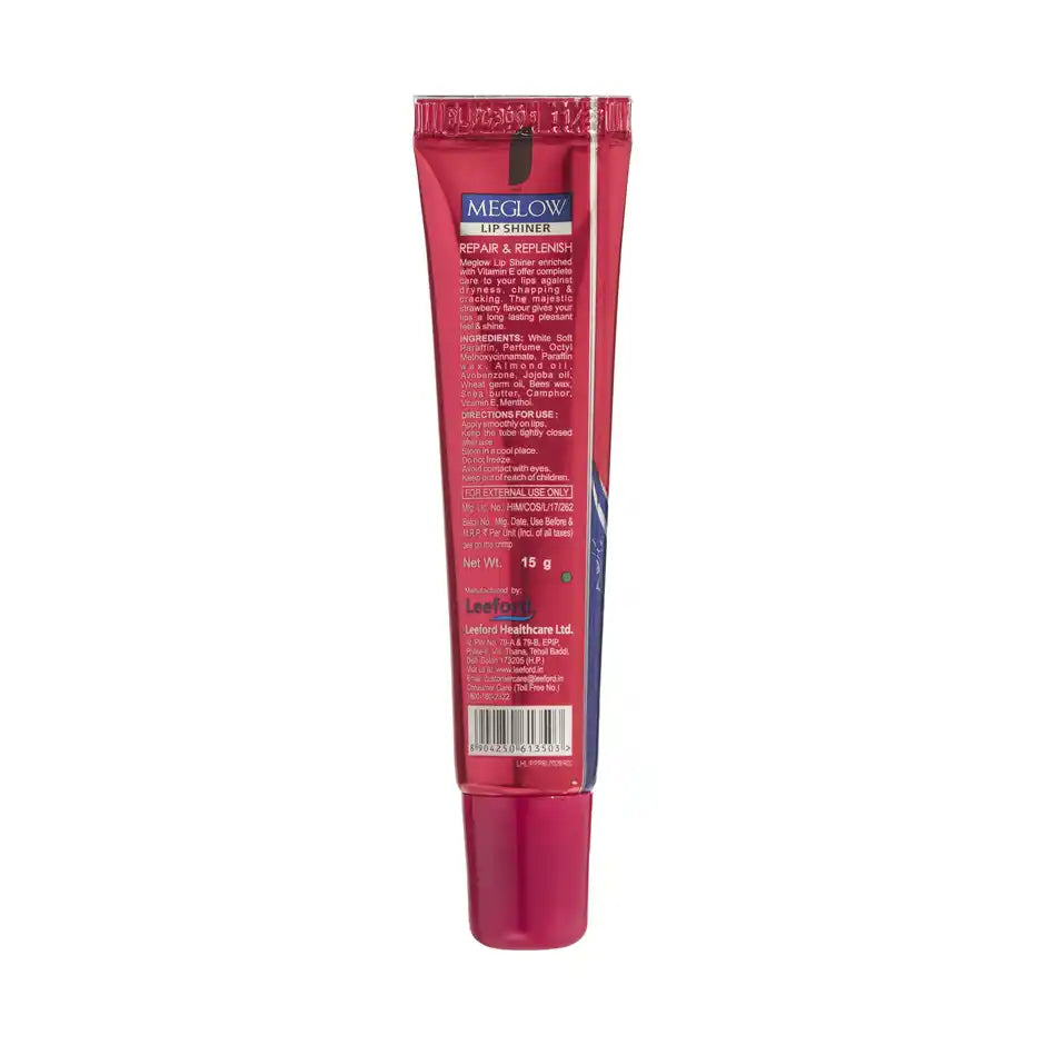 Meglow Lip Shiner with SPF 15 | Nourish & Protect Your Lips