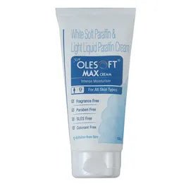New Olesoft Max Moisturising Cream with Soft Paraffin & Light Liquid Paraffin | For All Skin Types