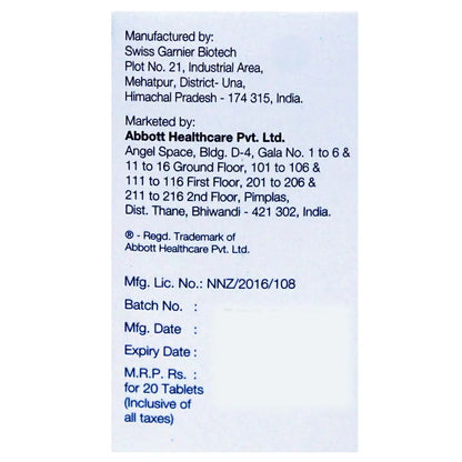 Nicoduce 5 Tablet -Strip of 20Tablet