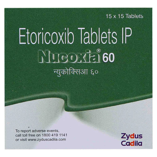 Nucoxia 60 Tablet -Strip of 15Tablet