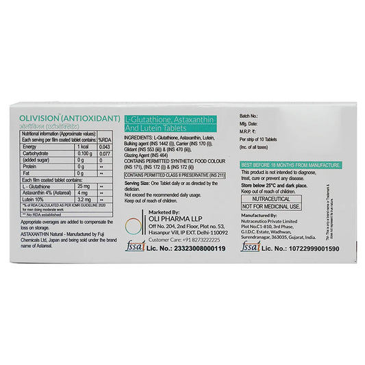 Olivision Tablet -Strip of 10Tablet