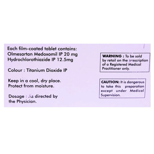 Olmat-H Tablet -Strips of 10Tablet