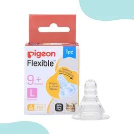 Pigeon Flexible 9M+ Large Nipple Box