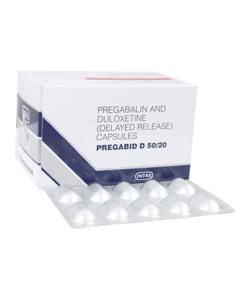 Pregabid-D 50/20 Capsule DR