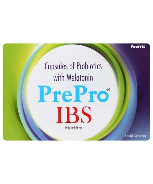 Pre Pro IBS Prebiotics with Melatonin Capsule